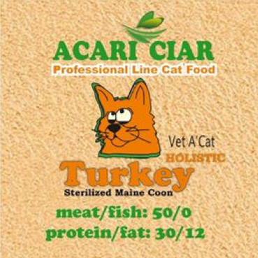 ACARI CIAR VET A CAT STERILIZED MAINE COON TURKEY HOLISTIC